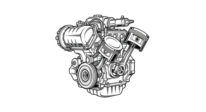 Internal Combustion Engine Mechanical Parts.