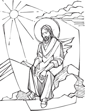 Jesus in the Silent Desert of Prayer