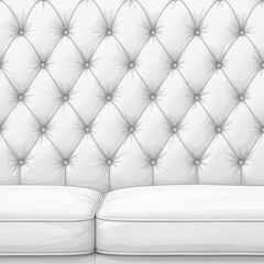 Naklejka premium Ivory Serenity: A Realm of Plush Diamonds