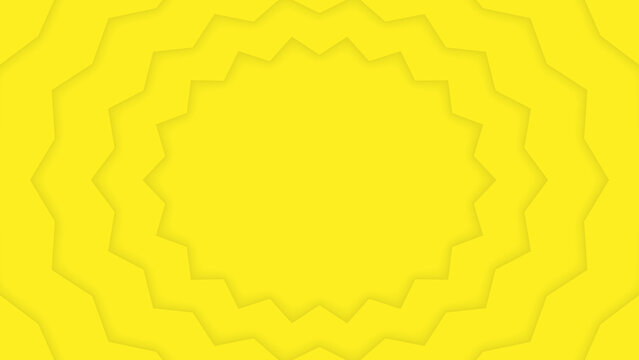 黄色　ギザギザ　吹き出し　フレーム　背景　Yellow jagged speech bubble　Spiky callout box　Pop art background