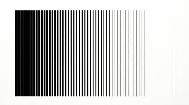 Black and white vertical bar code pattern