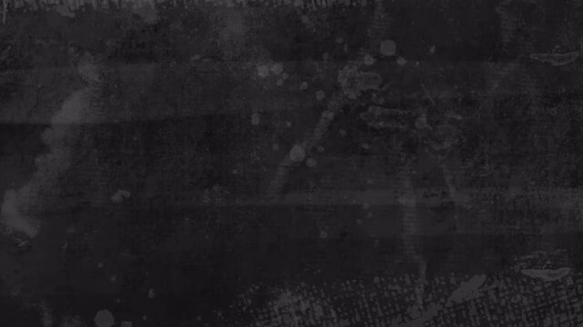 Abstract dark grunge texture with dynamic particle overlays and light leaks.