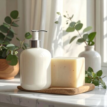 Soap and plants