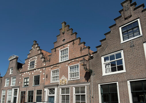Historical houses in Edam, Holland