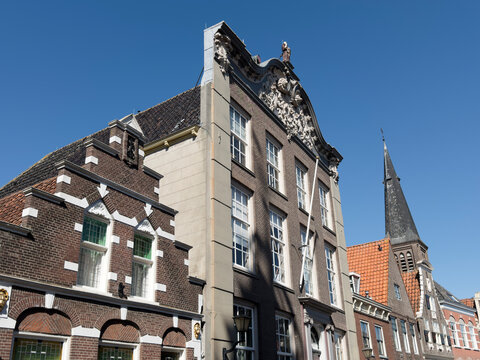 Gables in Monnickendam, Holland