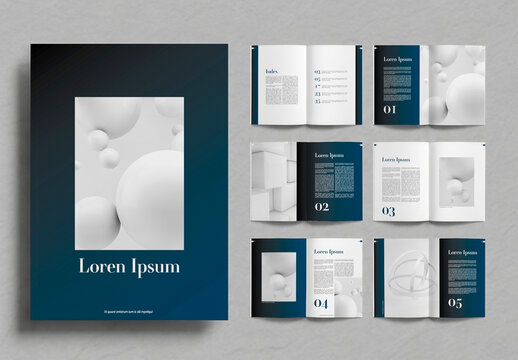 Modern Corporate Editorial Publication