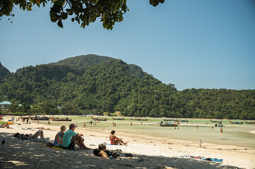 Ko Phi Phi wyspa miasto plaża © Grzegorz