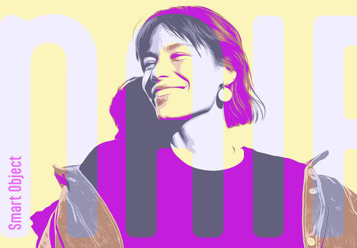 Naif Illustration Photo Effect