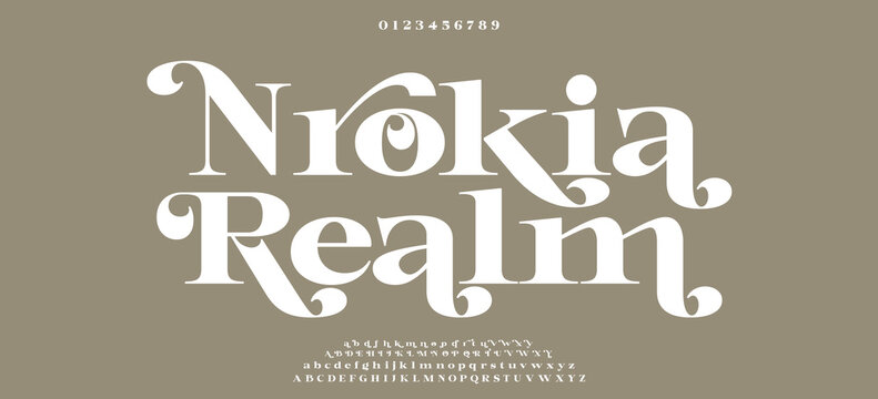 Elegant Font, aesthetic, Uppercase Lowercase and Number. wedding font, Classic Lettering Minimal Fashion Designs. Typography modern serif fonts regular decorative vintage concept. vector illustration