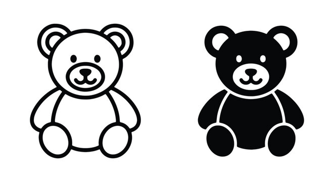 Teddy bear icon