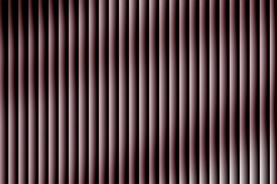 Dark red and gray vertical stripes background with metallic finish for industrial design concepts and professional corporate themes.