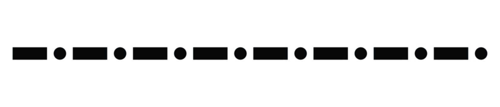 Abstract black and white Morse code pattern representing digital communication and technological messaging concept design element
