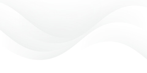 Obraz premium Abstract White gradient abstract wave pattern on gray background. eps 10