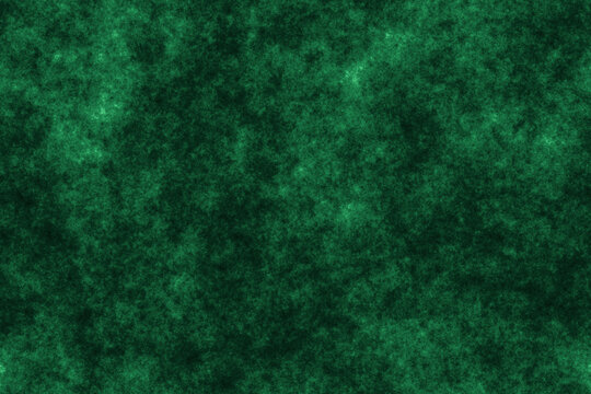 Dark emerald green textured abstract background showing organic mottled patterns in moody atmospheric lighting for luxury brand identity or ecology design concept