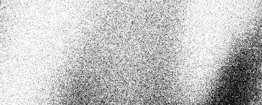 Noise grain background, pointillism dots gradient or dotwork pattern, vector stipple effect. Grain noise halftone or grainy texture or dotwork grain noise
