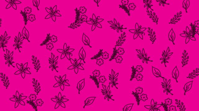 floral and leafy pattern on white for backgrounds, invitations, stationery, textiles, and natureinspired designs needing a fresh look.