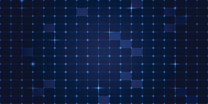 Futuristic hud digital screen grid pattern blue sci fi tech technology background