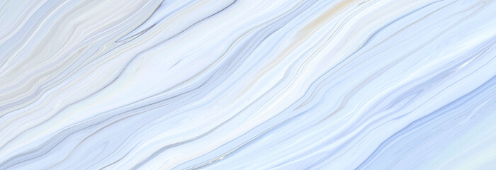 Fototapeta premium Marble rock texture blue ink pattern liquid swirl paint white dark that is Illustration background for do ceramic counter tile silver gray that is abstract waves skin wall luxurious art ideas concept.