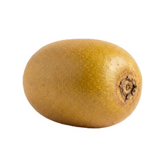 Fototapeta premium Whole gold kiwi fruit on a transparent background PNG file