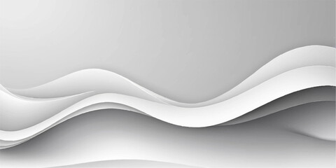 Obraz premium Abstract blue and gray wavy vector background featuring a dynamic 3d light curve pattern and stylish motion lines for a professional business design template