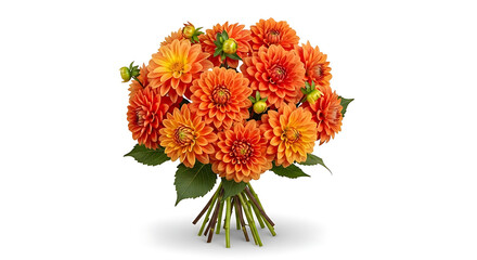 Obraz premium bouquet of orange flowers