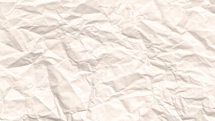 Fototapeta premium Crumpled wrinkled paper texture background grunge paper surface