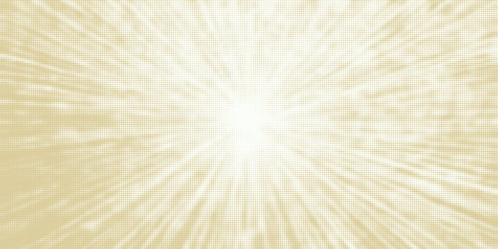 Beige halftone sand background. Pixelated speckle paper texture. Retro dotted craft ecru wallpaper. Grungy grainy sandy overlay. Dirty canvas material backdrop. Vector sack cloth halftone pattern
