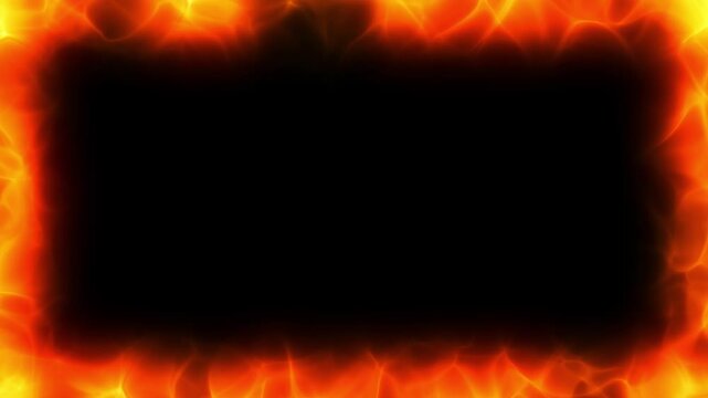 4K Cinematic Fire Base Layer for Video