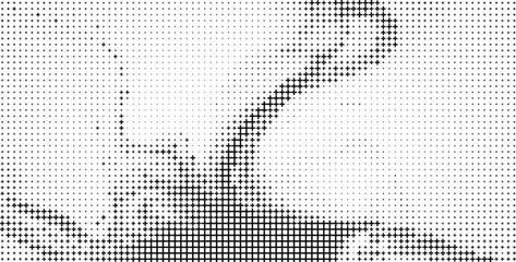 Fototapeta premium Black and White Plus Sign Halftone Pattern, Monochrome Cross Symbol Halftone Abstract Background