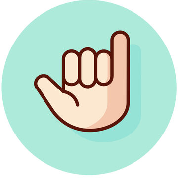 Colorful Hand Gesture Icon Set Expressive Hand Signs and Emoji Collection