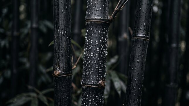 Moody Bamboo Jungle Texture
