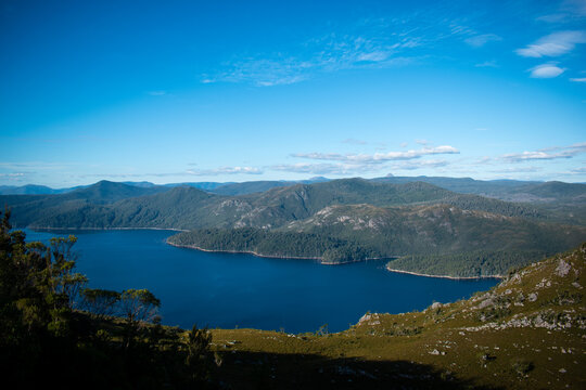 Australia, Mount Farrell is located East of the township of Tullah on the West Coast of Tasmania. This short and accessible hike offers breathtaking views of its surrounding landscape.