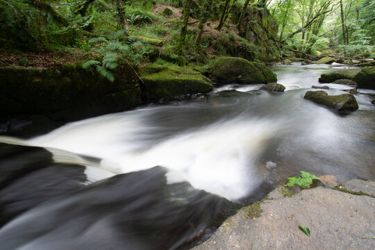Golitha Falls Bodmin Moor Cornwall England