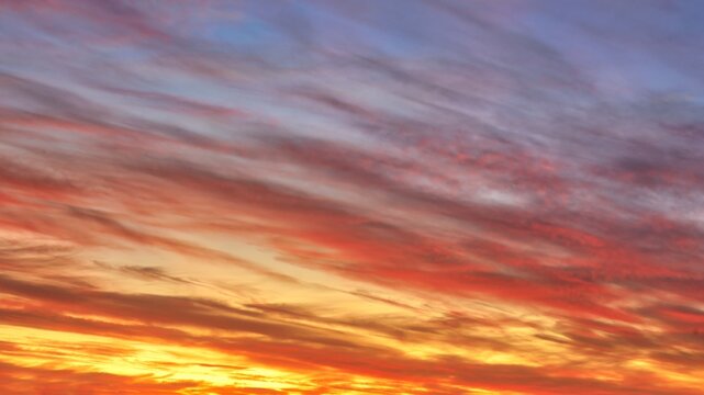 Colorful New Zealand Sky Replacements on Fire Dawn