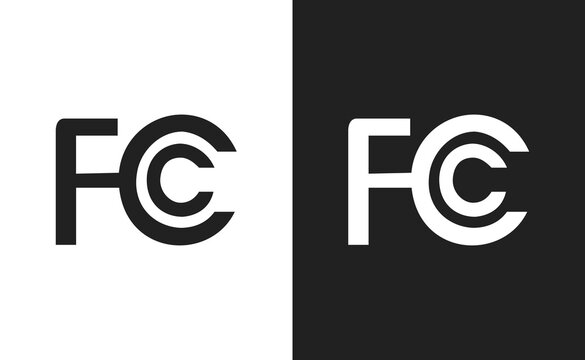 FCC logo sign vector