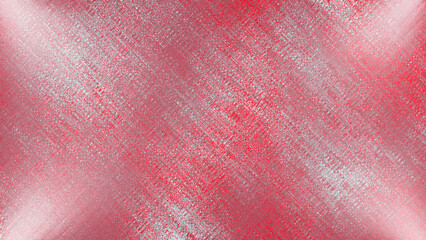 Fototapeta premium Abstract Red and White Textured Background – Brushed Metallic Pattern, Scratched Diagonal Strokes, Dynamic Layered Effect, Vivid Color Contrast and Creative Artistic Inspiration