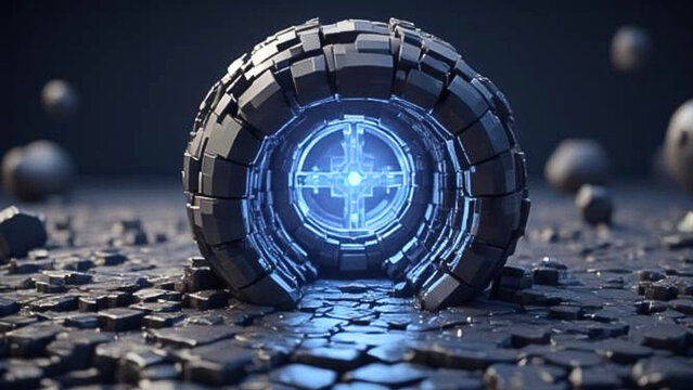 Encrypted Data Vault for Secure Storage and Cyber Security Protection
