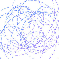 Obraz premium Modern Abstract Circular Constellation Element