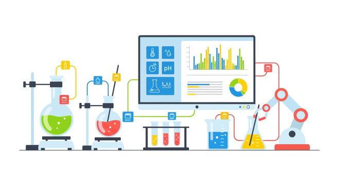 Automated Laboratory Science Research with Robotic Arm and Digital Analysis
