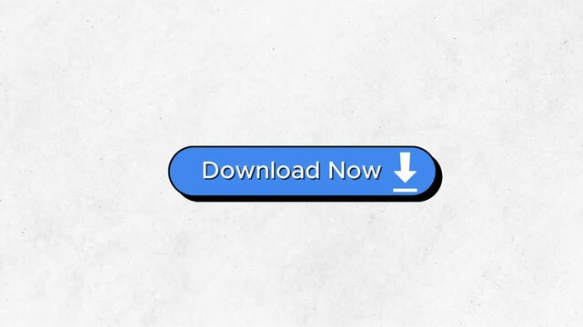 Download Now Button Bar Animation, Downloading icon sign button
