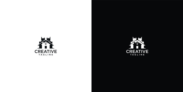 Elegant conceptual logotype featuring a stylized building and initial 'C', ideal for architecture firms, real estate development, or creative business branding