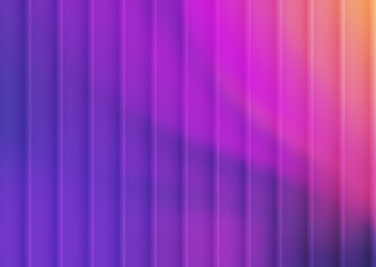 Fototapeta premium Abstract background design featuring vertical lines with smooth gradients of vibrant purple and orange colors in a modern minimalist style