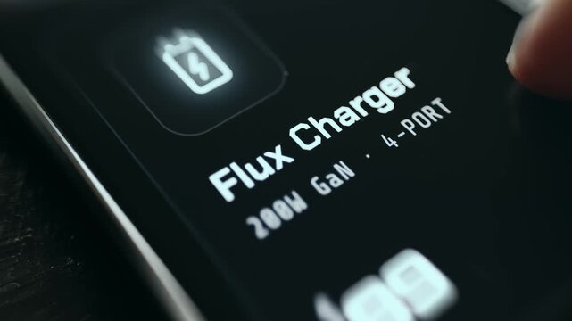 Product details and price display for Flux Charger