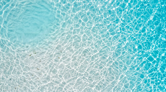 Knolling Flat Lay Caribbean Brilliant Cyan Sand Bottom Water Tex