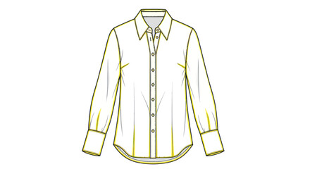 Long Sleeve Button Down Shirt. © noval