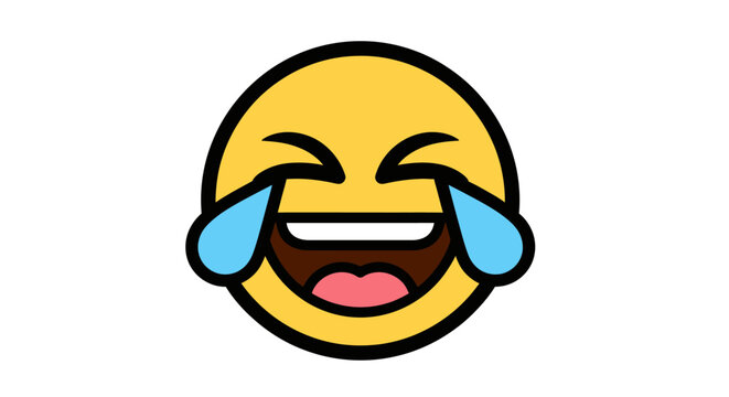 Laughing Emoji Face with Tears of Joy