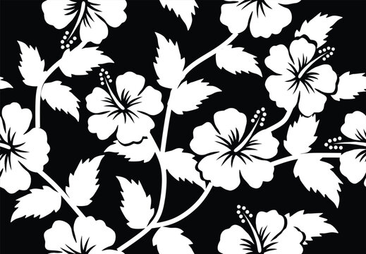 Indonesian batik, unique and beautiful floral motifs, suitable for backgrounds and other printing purposes, patterns