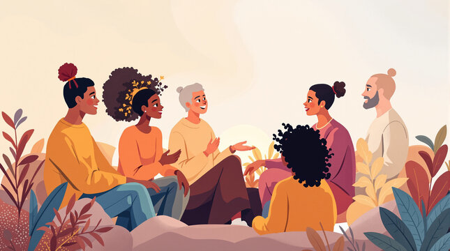 adhd, hyperfocus, neurodiversity, mental health, editorial illustration, modern art, creative workspace, concentration, focus, artistic, pastel colors, soft 3d, cel shading, gentle gradients, rounded 