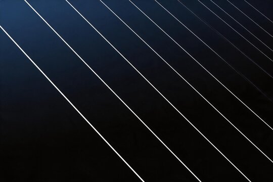 Rows of solar panels in a field