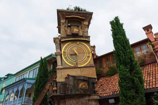 Leaning Clock Tower